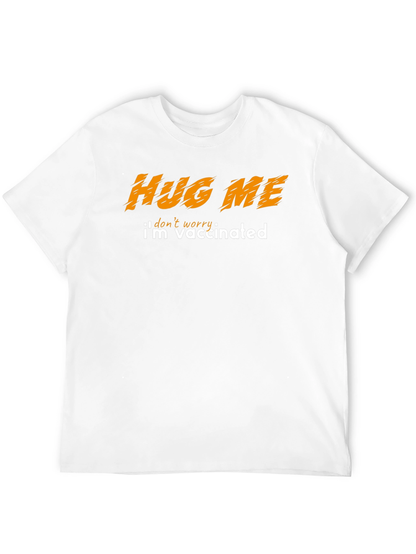 Black Hug Me I'm Vaccinated Graphic Tee view 12