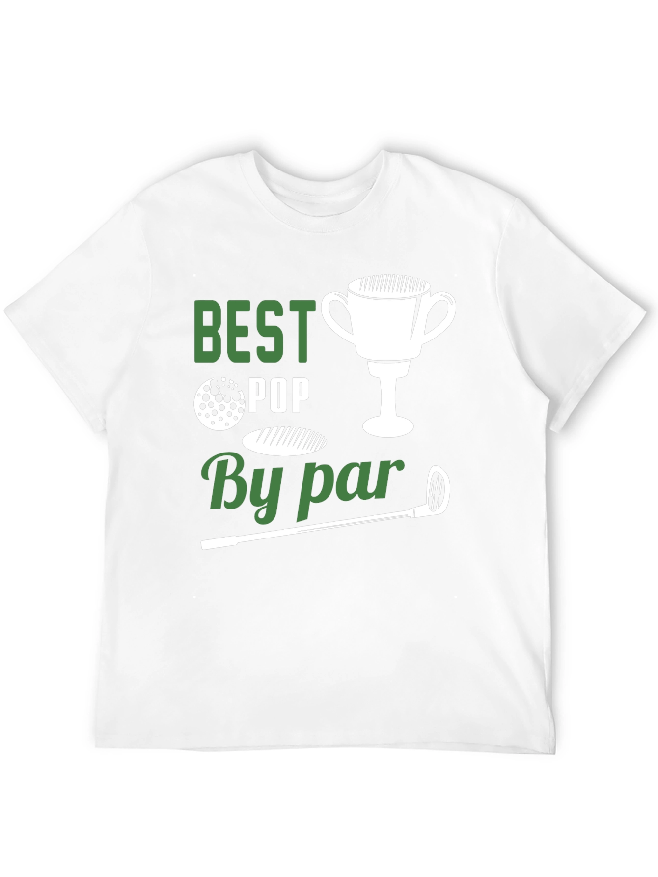 Black Best Pop By Par Golf T-Shirt view 12