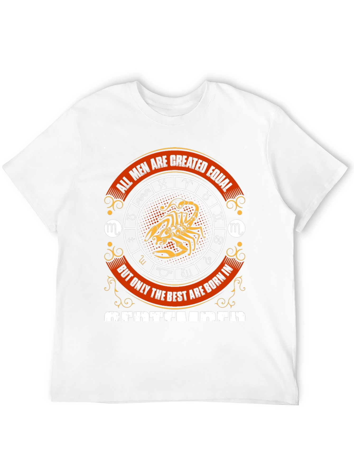 Black All Men Created Equal September T-Shirt view 12