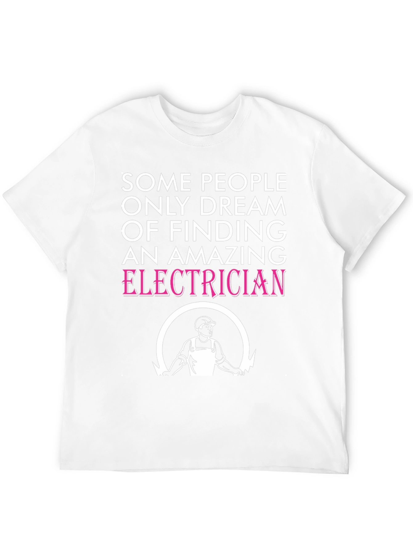 Black Amazing Electrician T-Shirt - Novelty Gift view 12