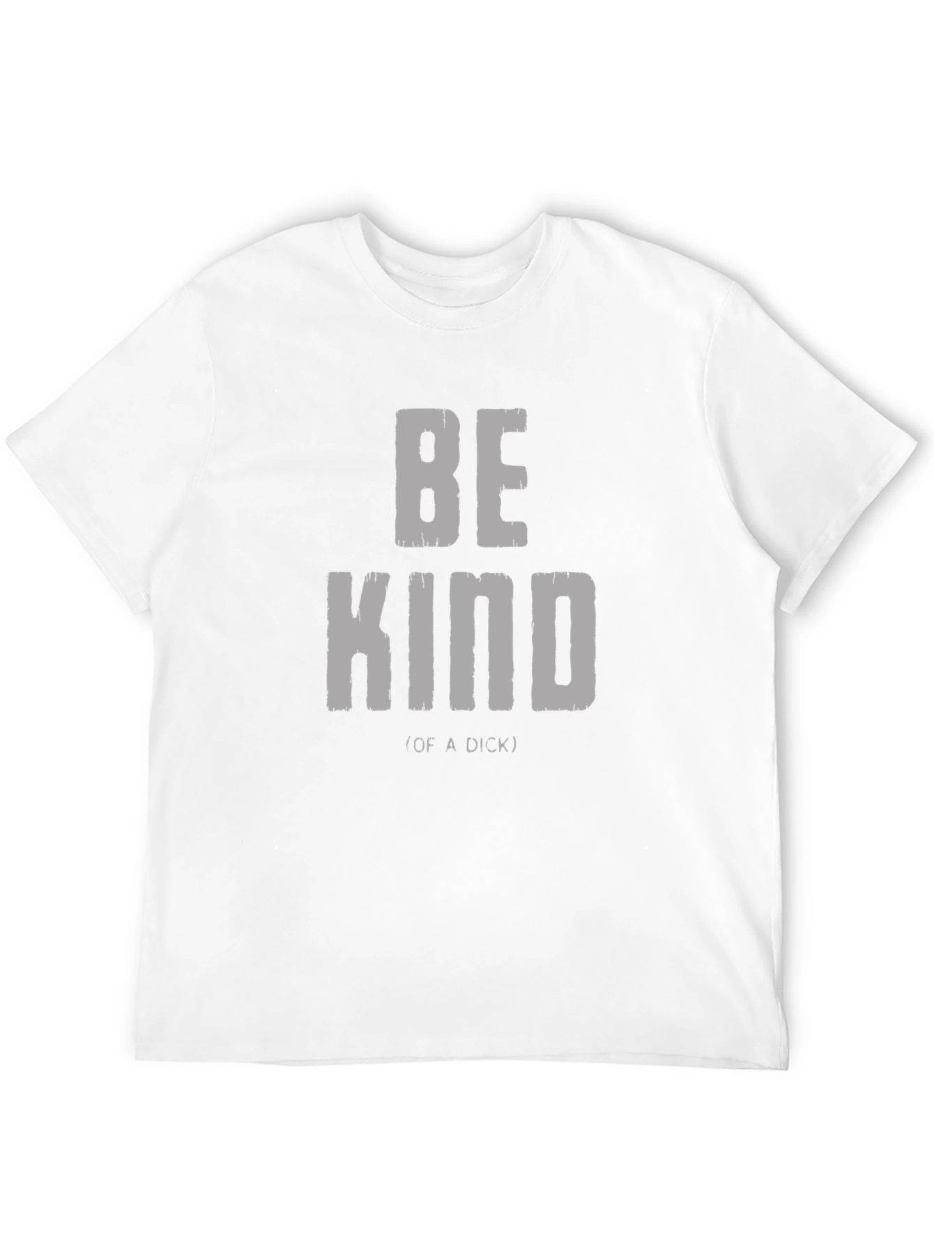 Black Be Kind T-Shirt - Black Crew Neck view 12