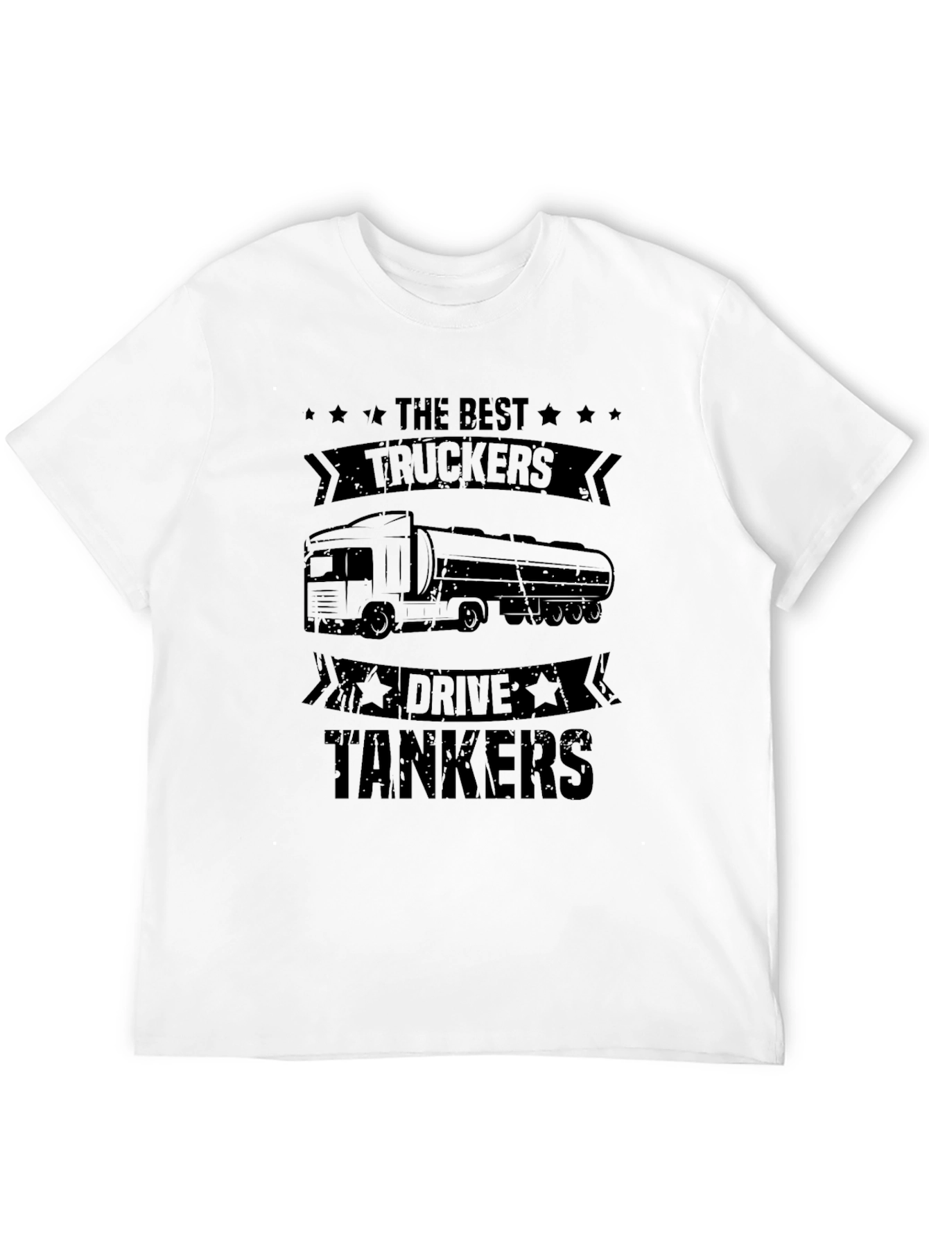 Black Trucker Tanker T-Shirt - Best Truckers Drive Tankers view 12