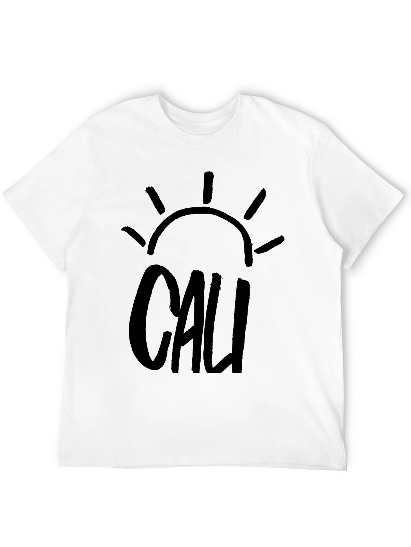 Black Cali Sun Graphic Tee - Black view 12