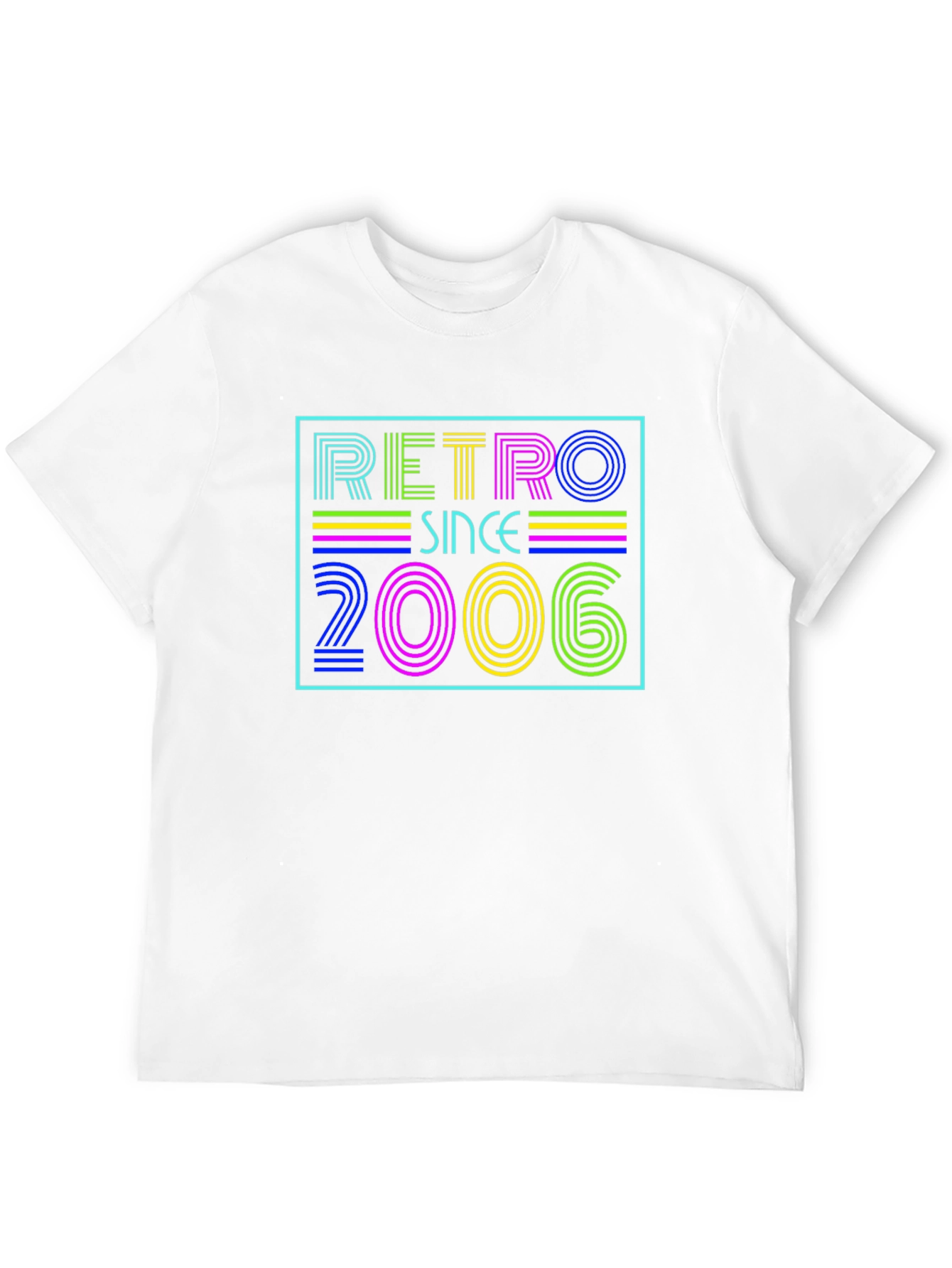 Black Retro Since 2006 T-Shirt Black view 12