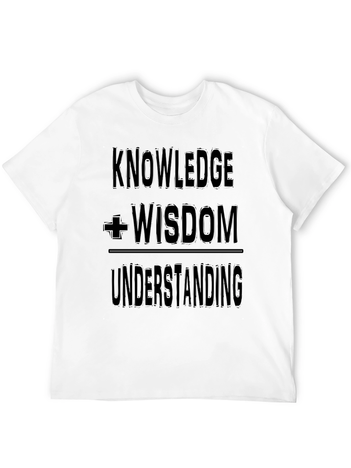 Black Knowledge Wisdom Understanding Graphic Tee view 12