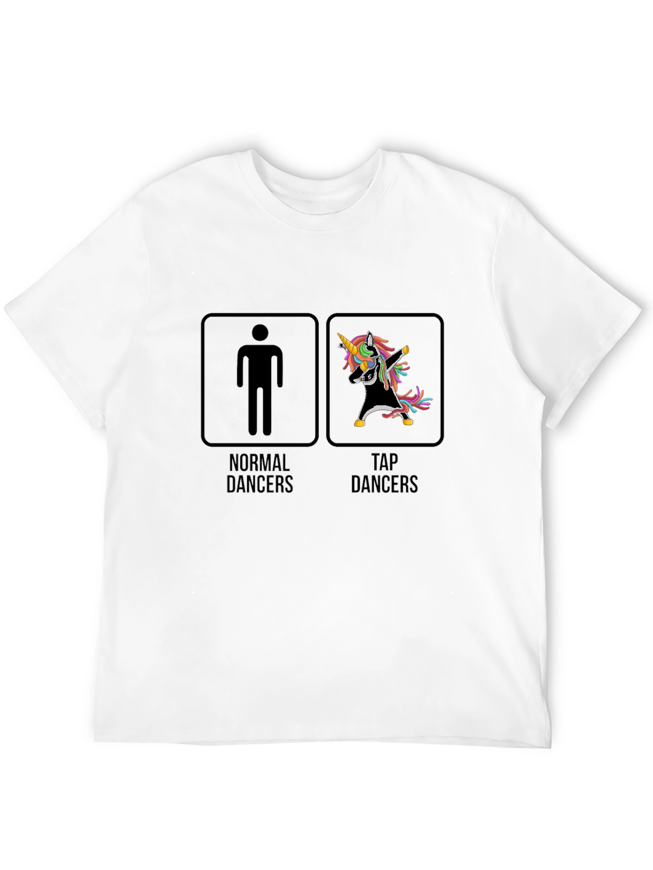 Black Normal vs Tap Dancers T-Shirt view 12