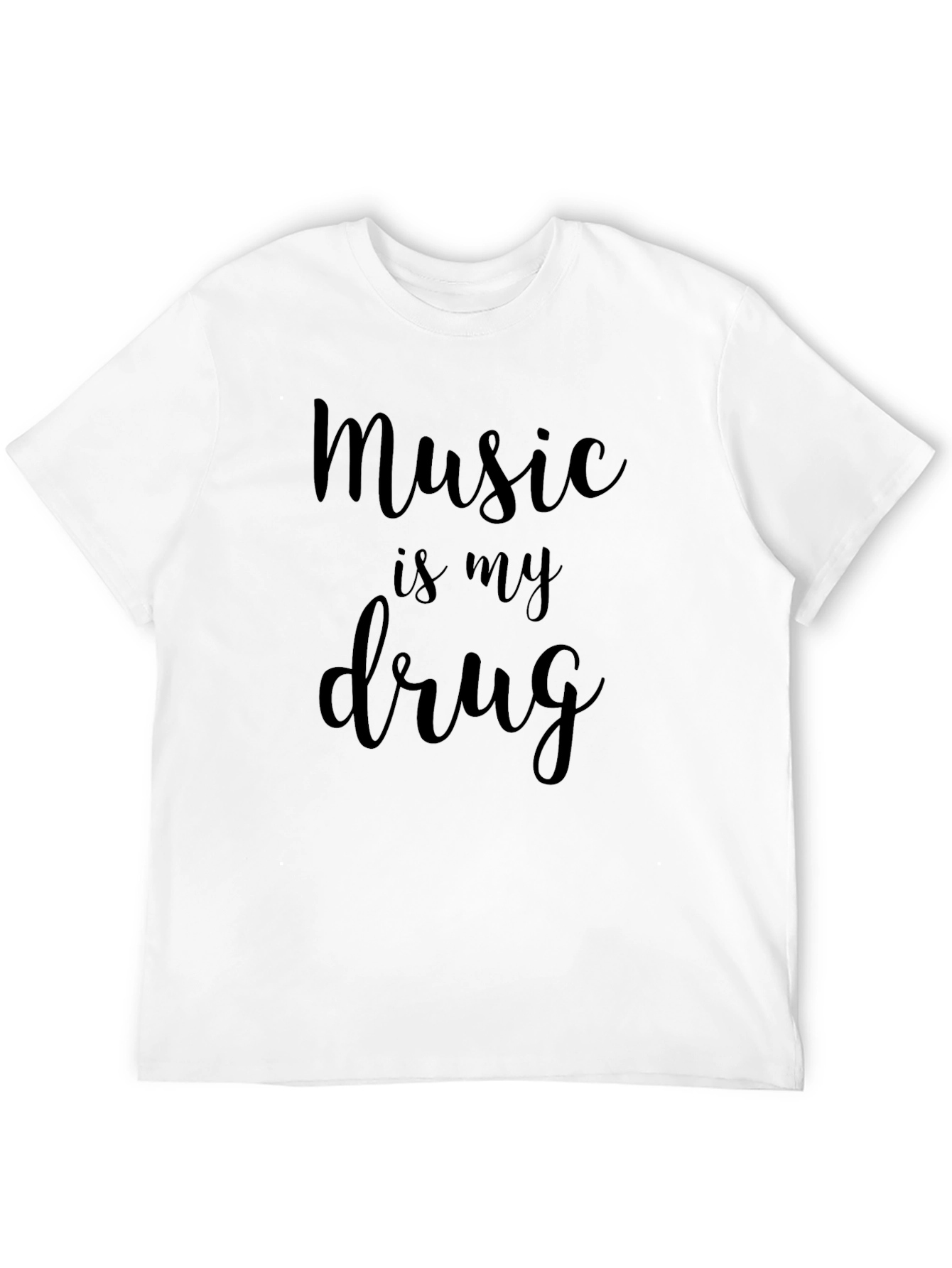 Black Music is My Drug Graphic Tee - Black view 12