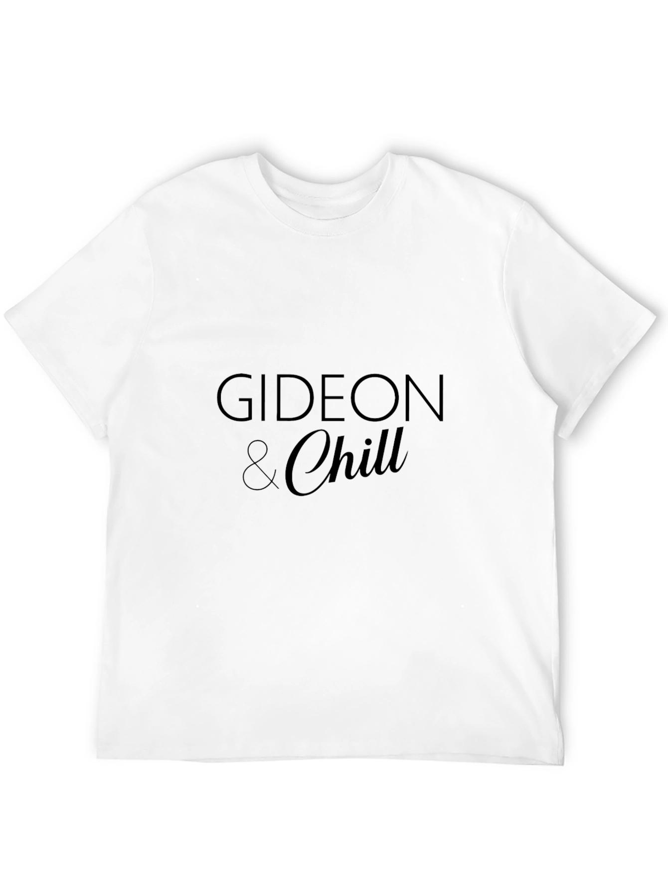 Black Gideon and Chill Graphic Tee - Black view 12