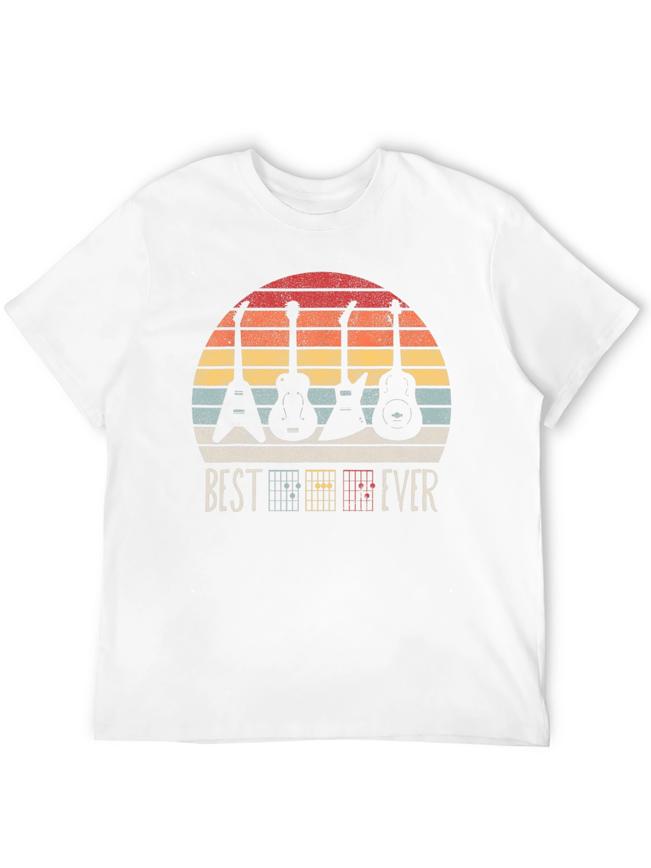 Best Ever Guitar T-Shirt - Music Lover Tee - 12
