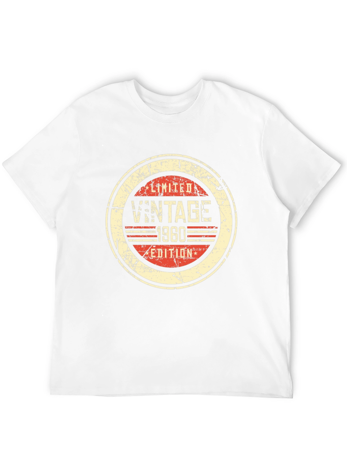 Black Vintage 1960 Limited Edition T-Shirt view 12