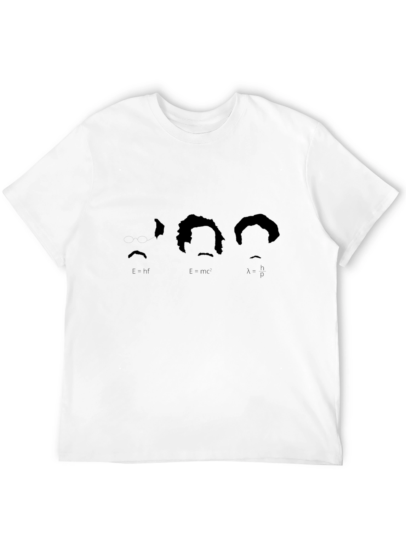 Black Science Icons Tee - Physics Formulas T-Shirt view 12