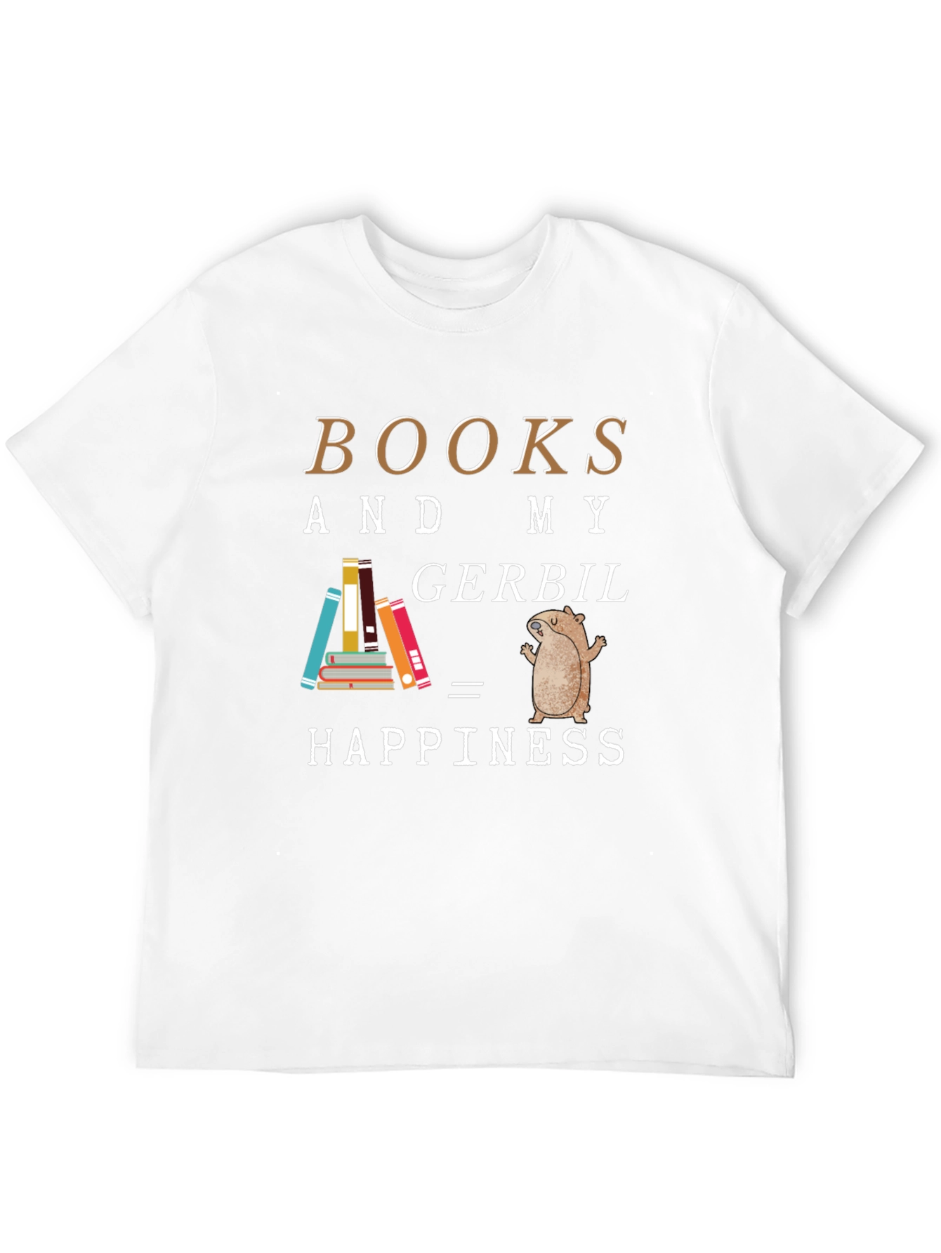 Black Books & Gerbil Happiness Tee view 12