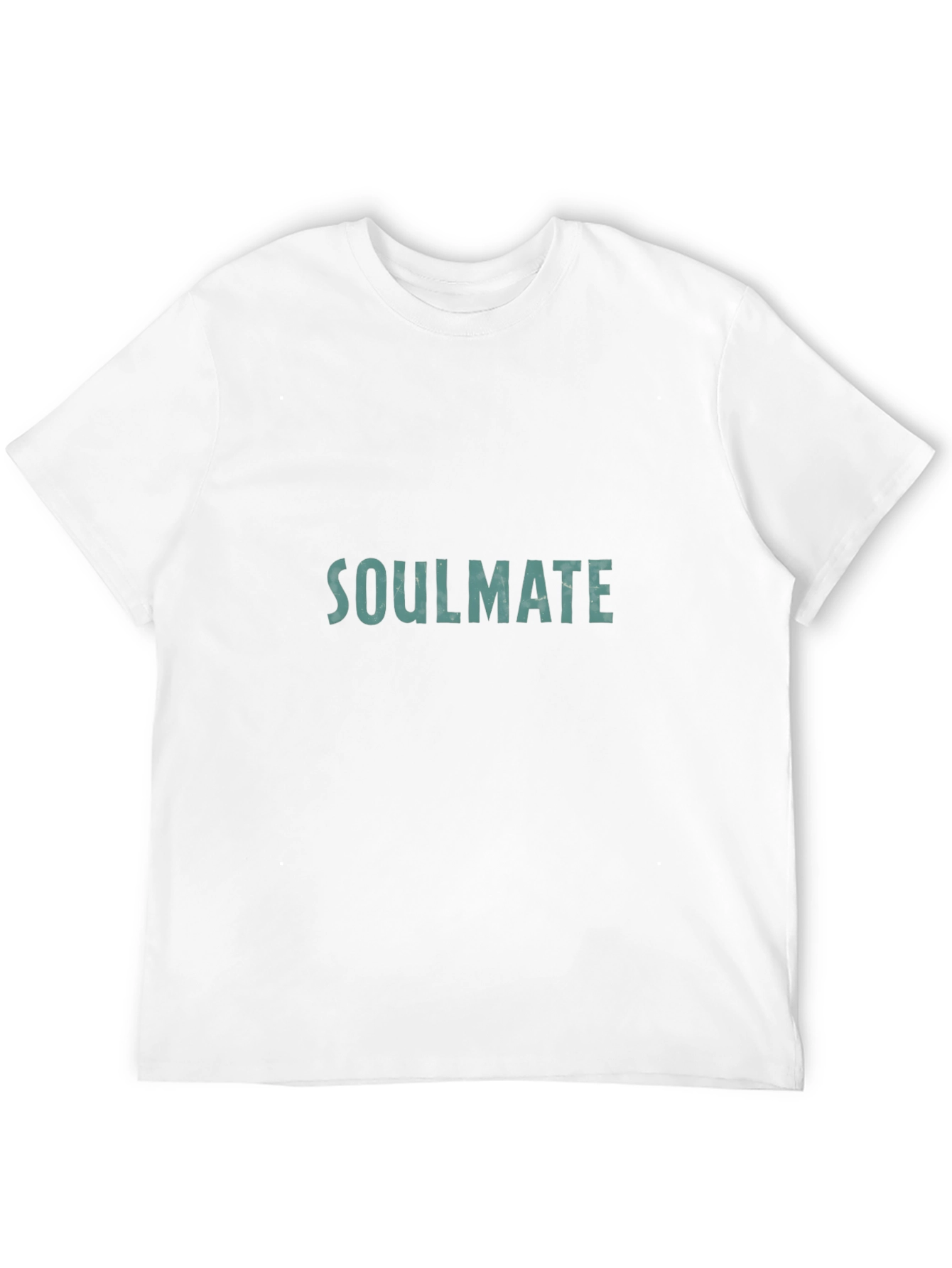 Black Soulmate Graphic Tee - Black Casual T-Shirt view 12
