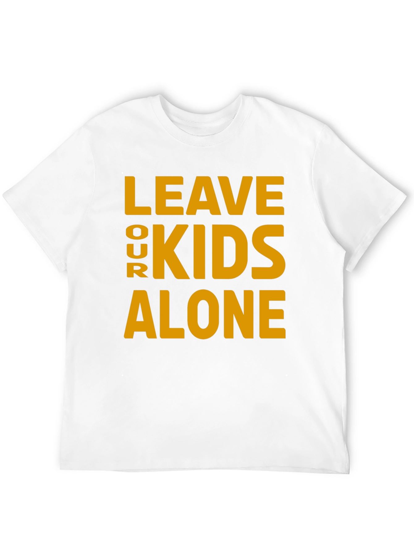 Black Leave Our Kids Alone Graphic Tee view 12