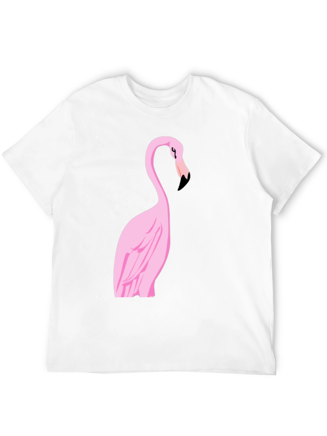 Black Flamingo Graphic Tee - Stylish Black Cotton Shirt view 12