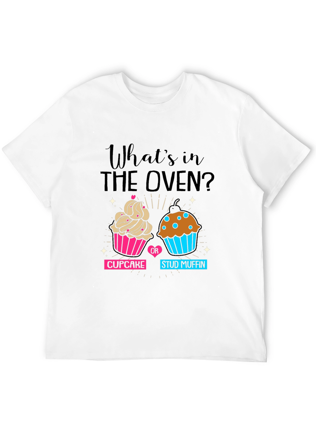 Black What's in the Oven Maternity T-Shirt view 12