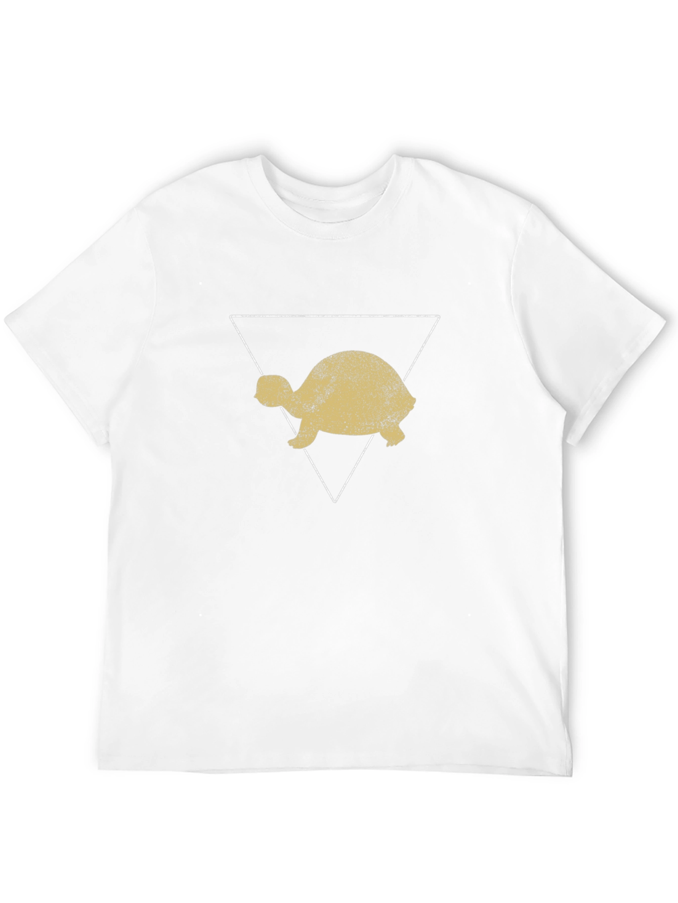 Black Turtle Triangle Graphic Tee - Black view 12