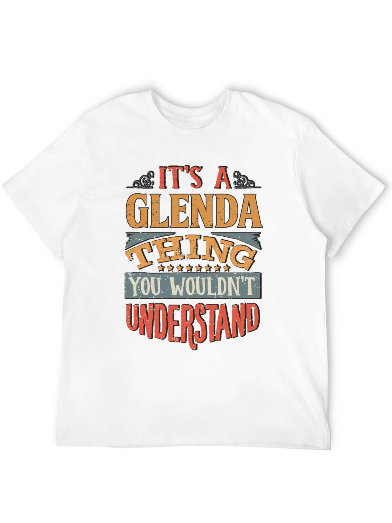 Black It's a Glenda Thing T-Shirt view 12