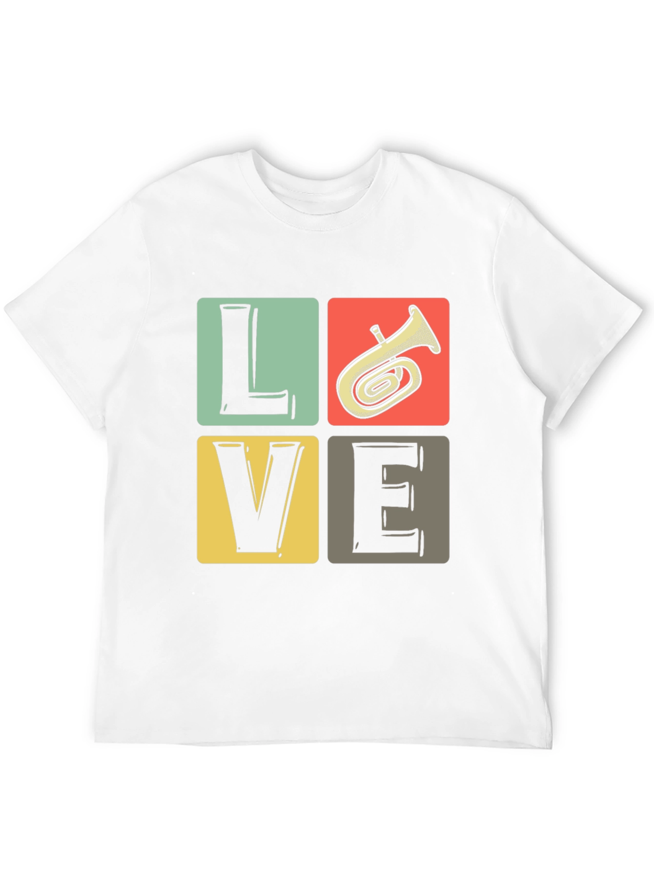 Black Love Tuba T-Shirt, Music Lover Tee view 12