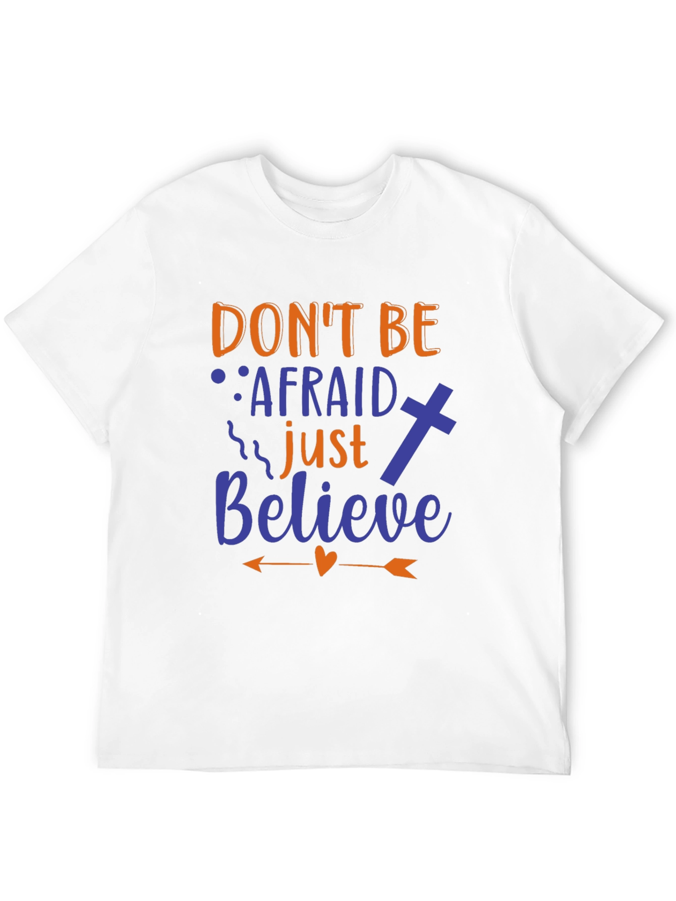 Black Don't Be Afraid Graphic Print T-Shirt view 12