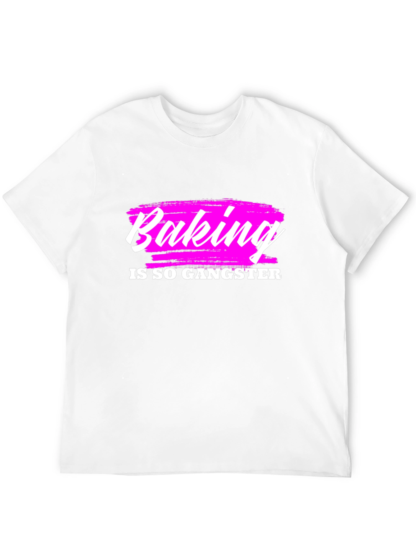 Black Baking is so Gangster Graphic T-Shirt view 12