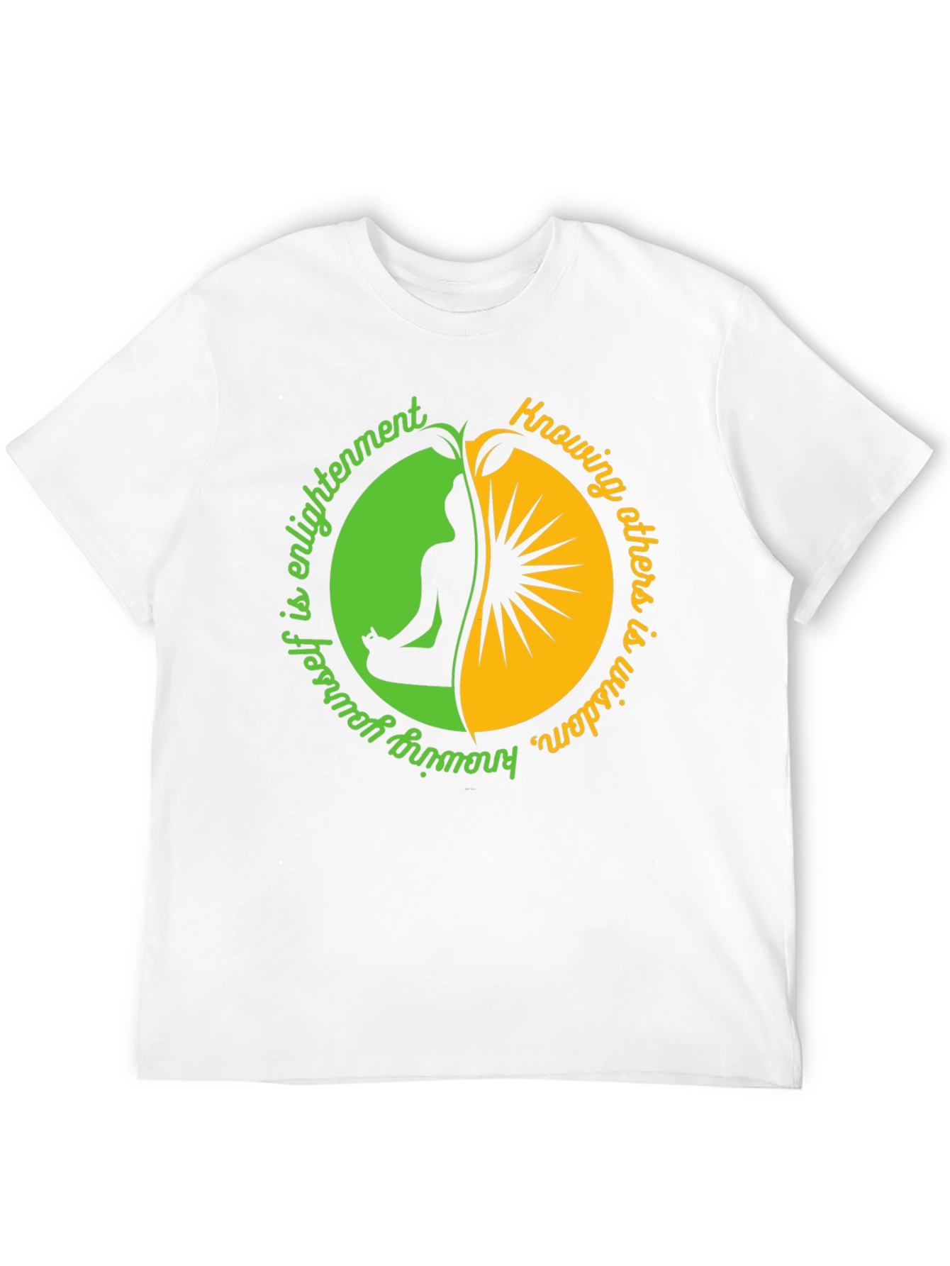 Black Enlightenment Wisdom Graphic Tee view 12