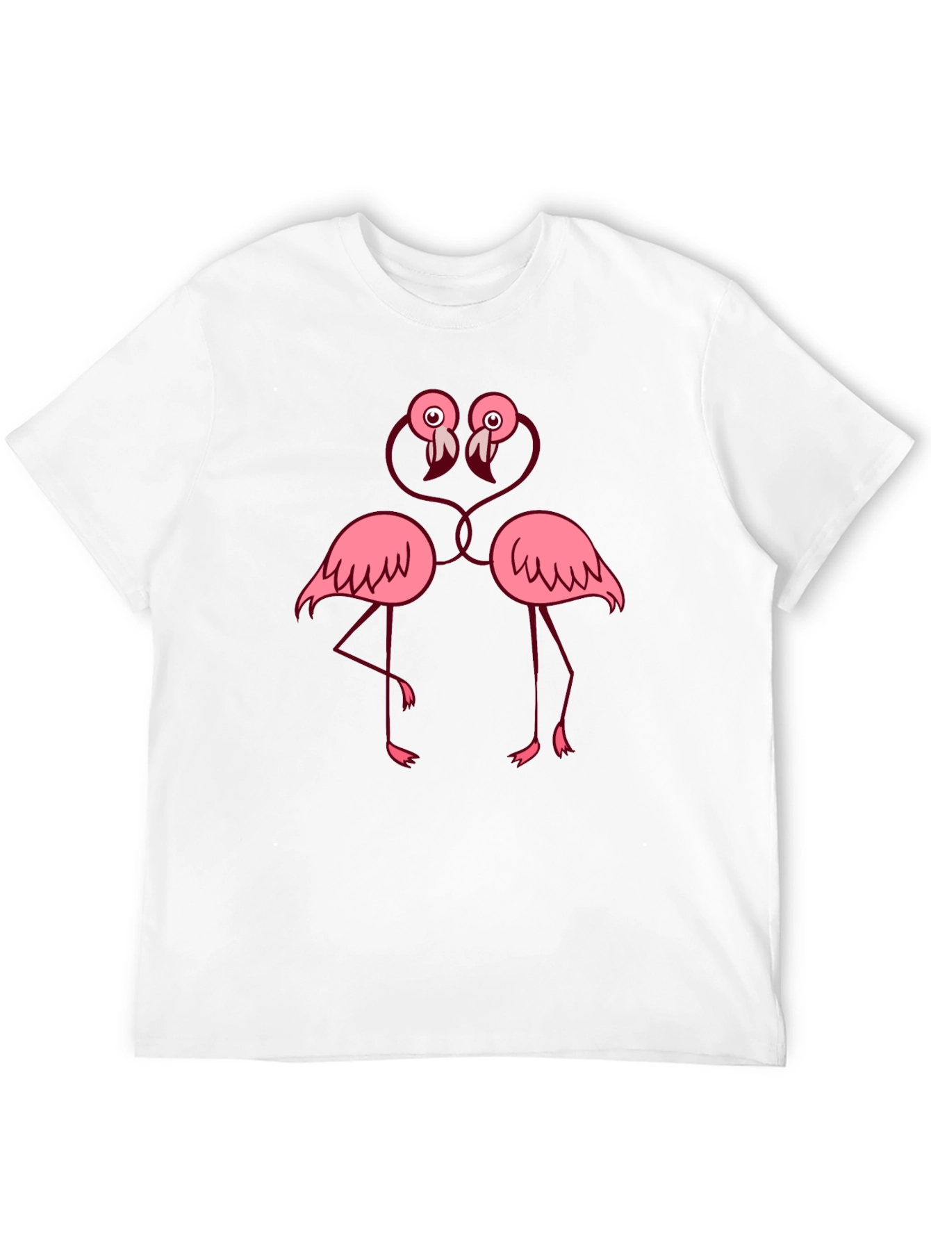 Black Fun Flamingo Lovers T-Shirt - Black view 12