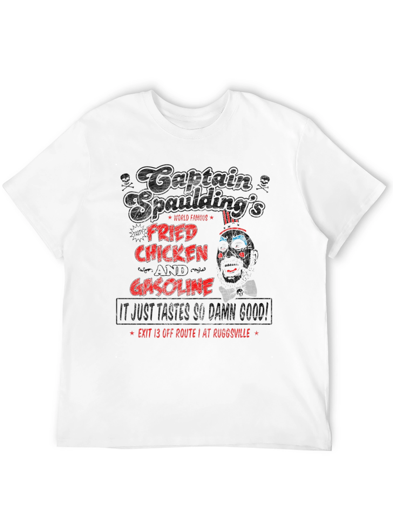 Black Captain Spaulding's T-Shirt view 12