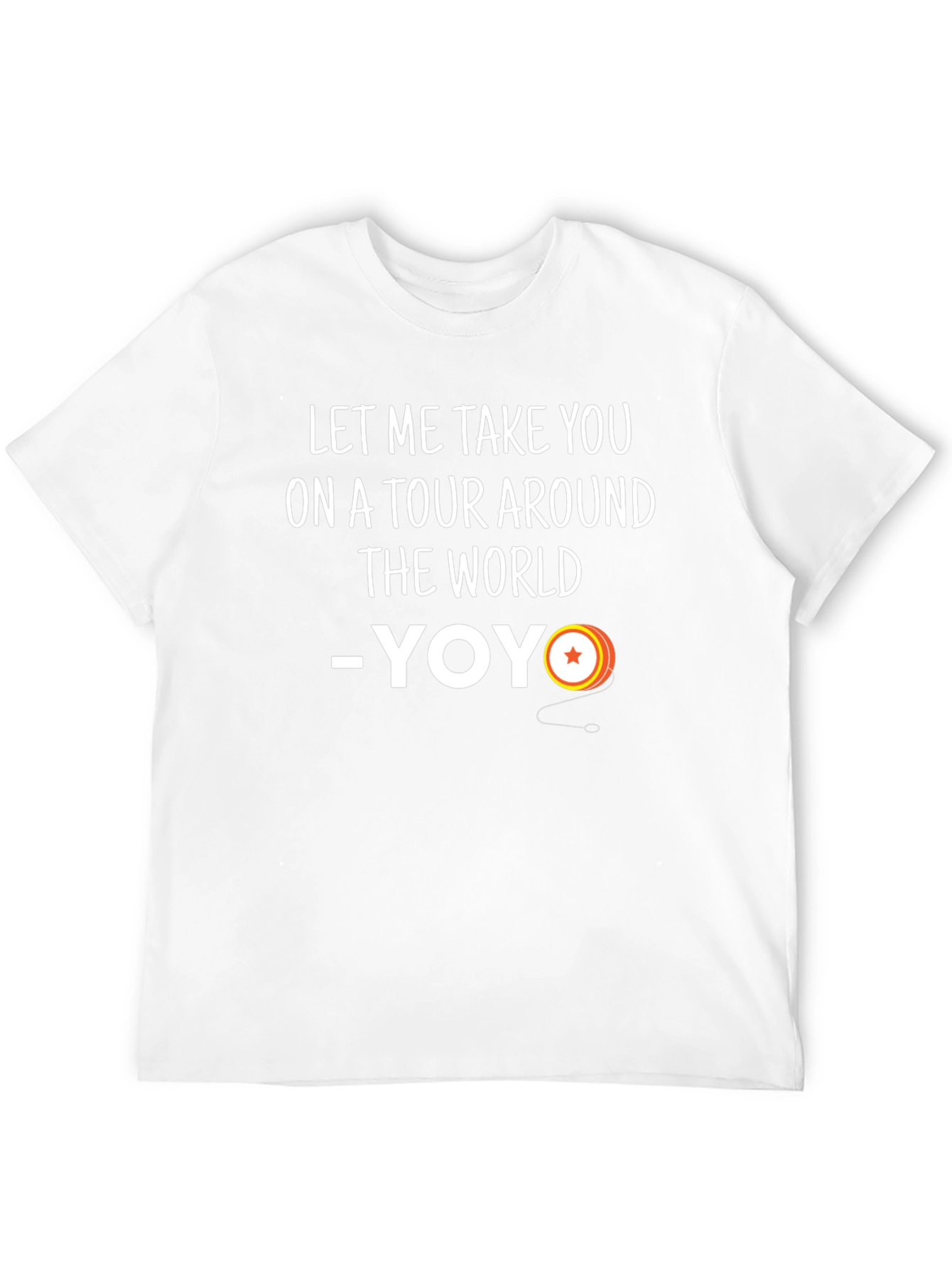 Black Yoyo Tour Around the World Graphic Tee view 12