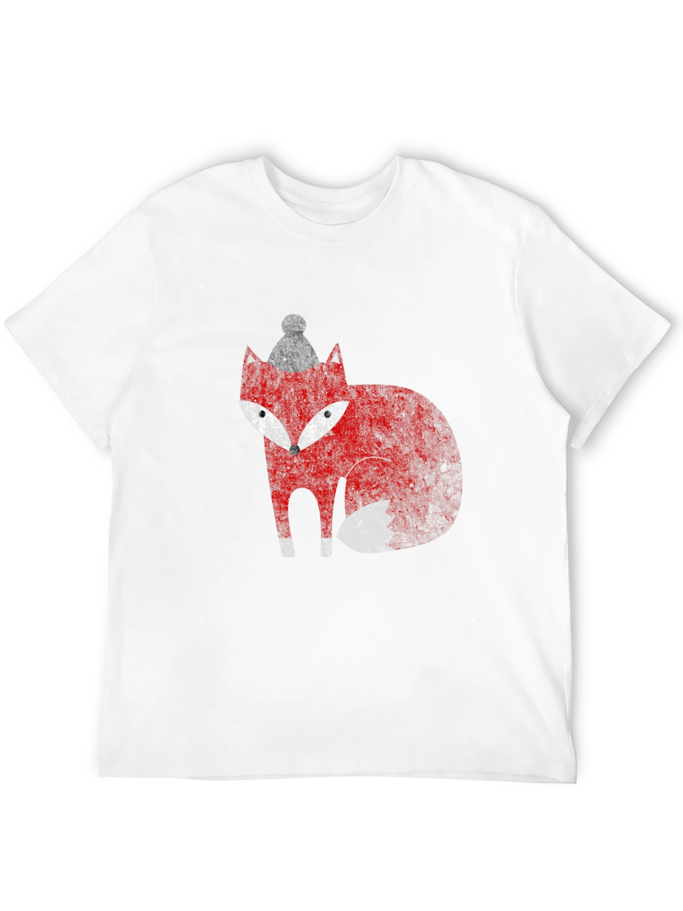 Black Fox Graphic Tee - Stylish Crew Neck T-Shirt view 12