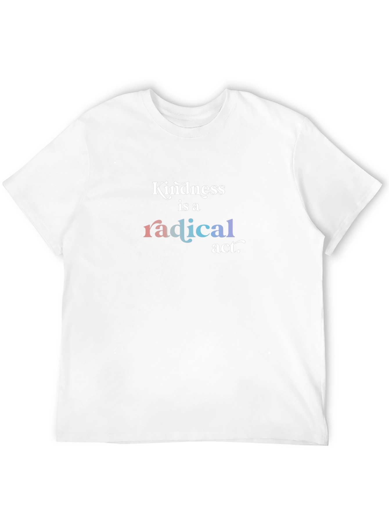 Black Kindness is a Radical Act T-Shirt view 12