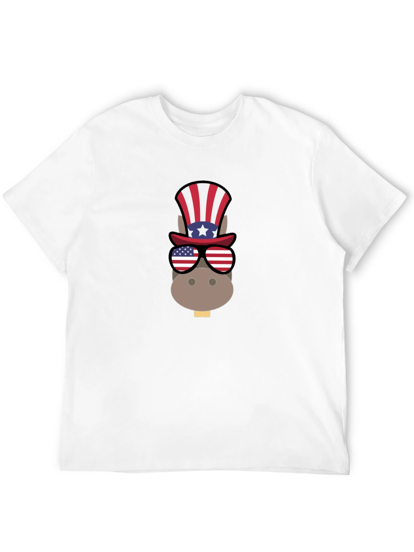 Patriotic Donkey T-Shirt - USA Pride - 12