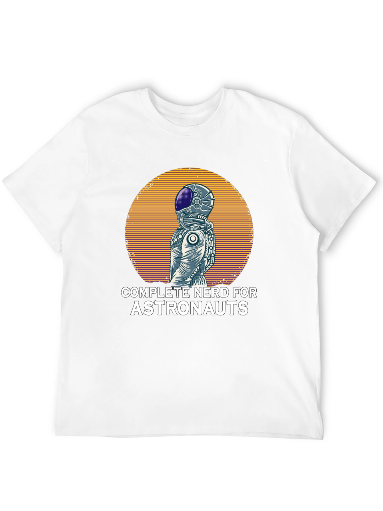 Black Nerd for Astronauts Graphic T-Shirt view 12