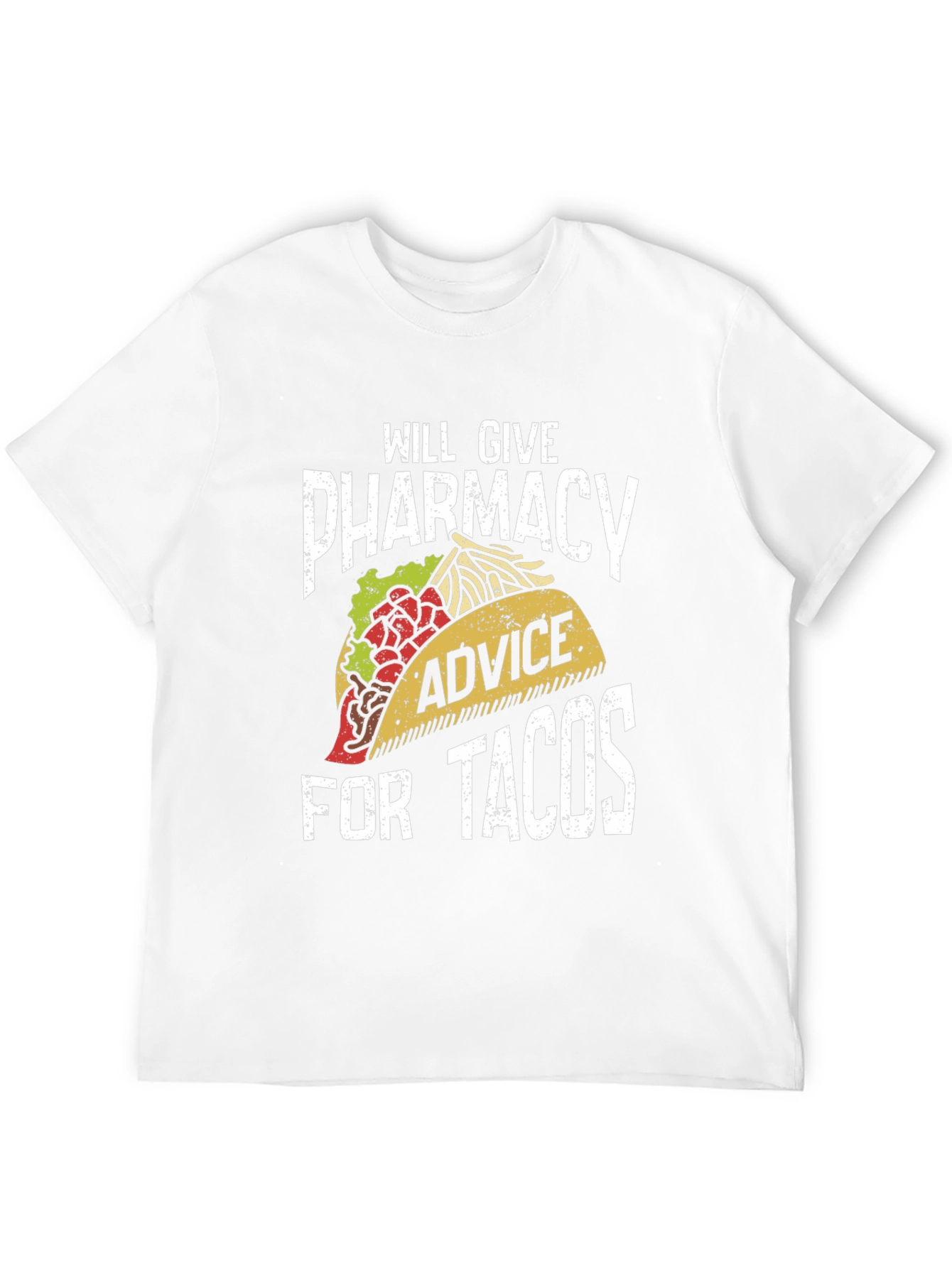 Black Pharmacy Advice for Tacos T-Shirt view 12