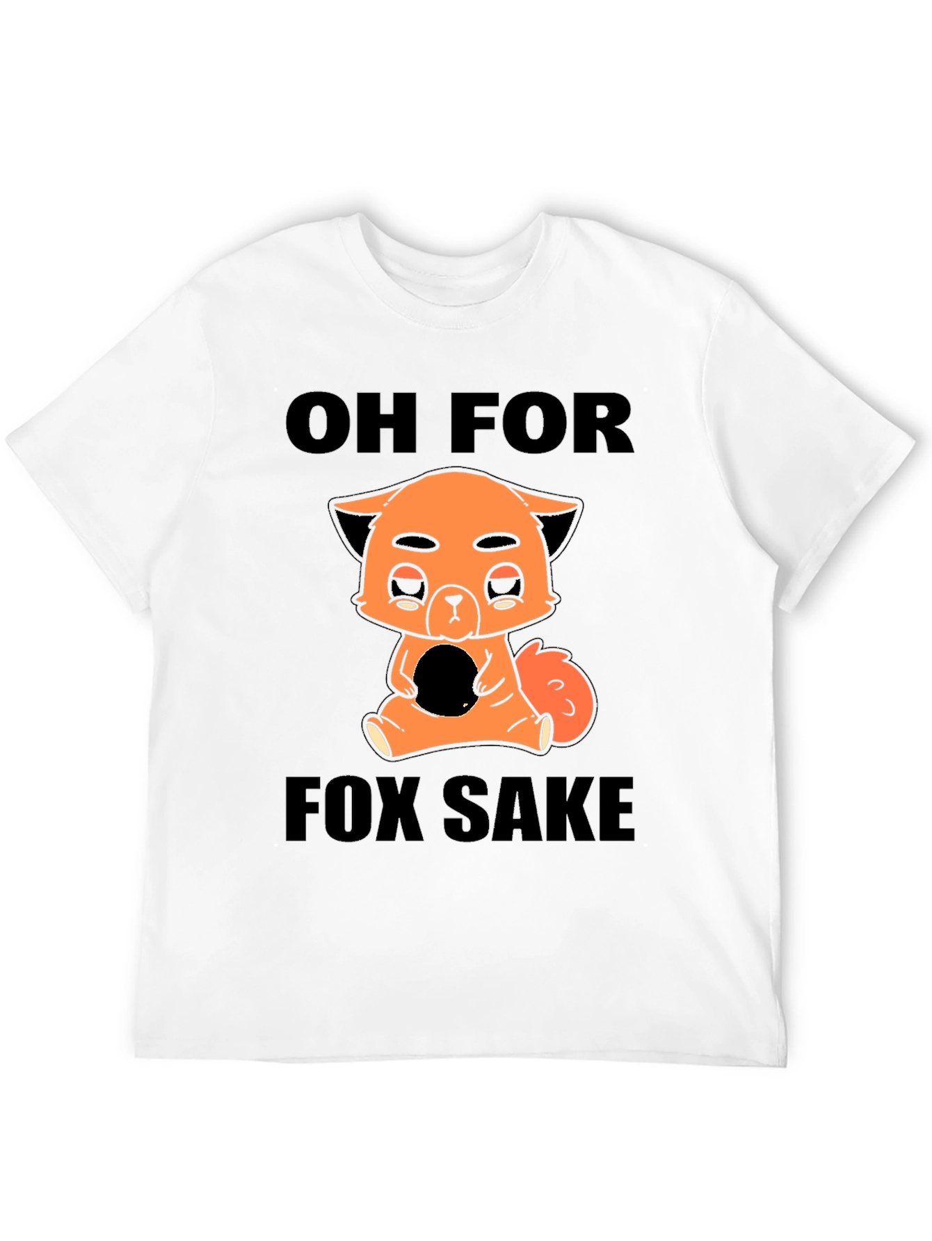 Black Oh For Fox Sake T-Shirt view 12