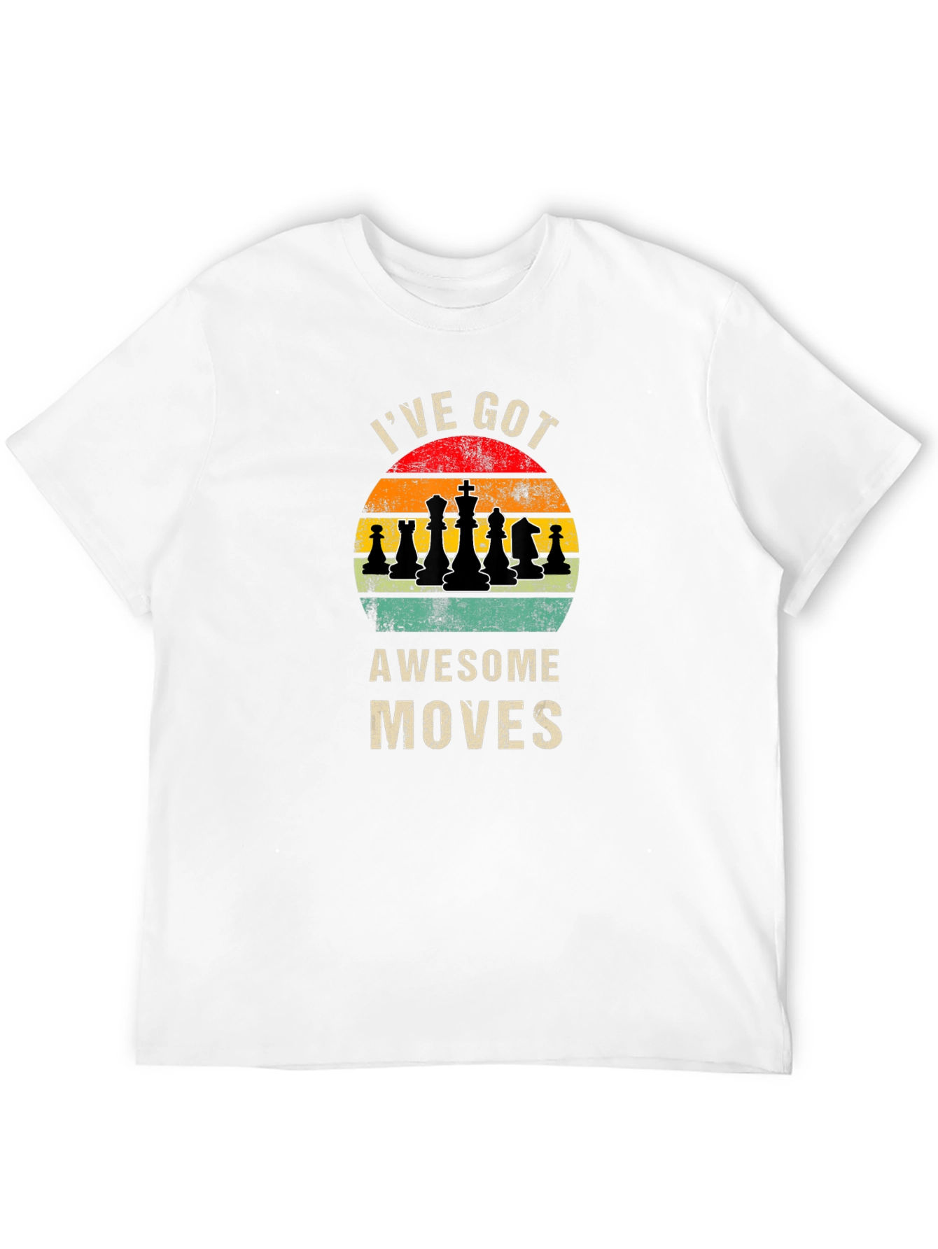 Black Awesome Moves Chess T-Shirt view 12