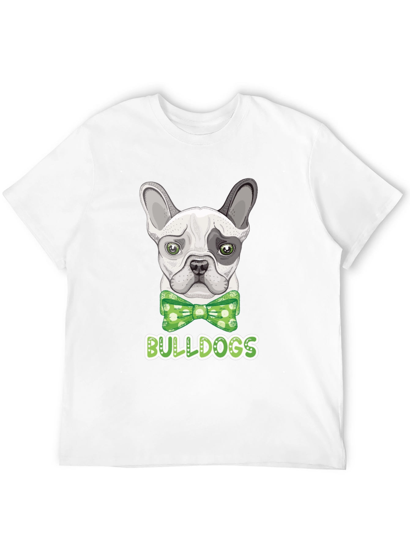 Black Bulldog Bowtie T-Shirt view 12