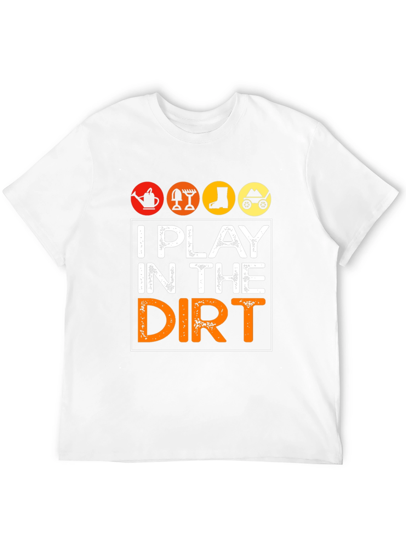 Black I Play in the Dirt Gardening Graphic Tee view 12