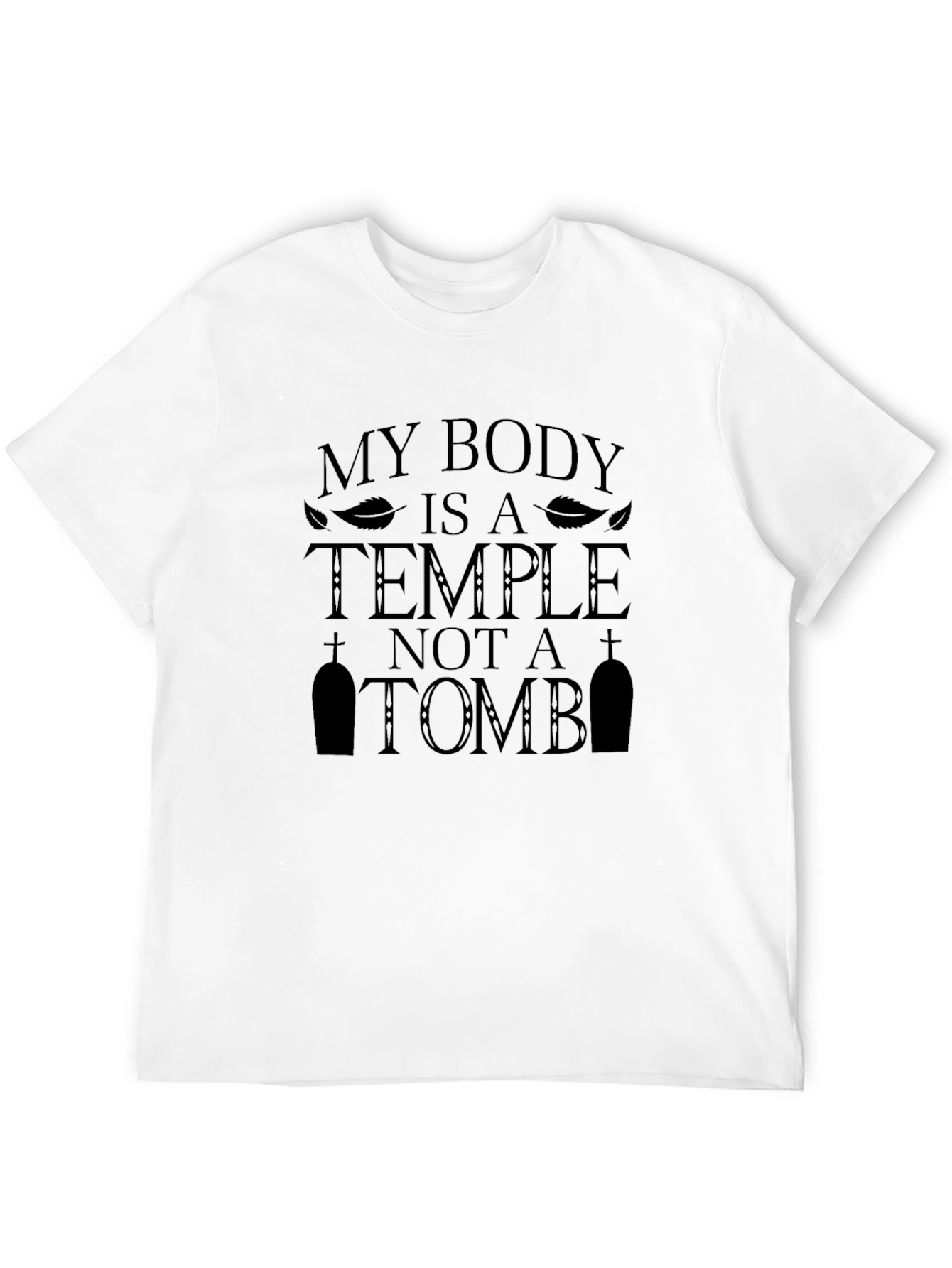 Black My Body is a Temple Graphic Tee view 12