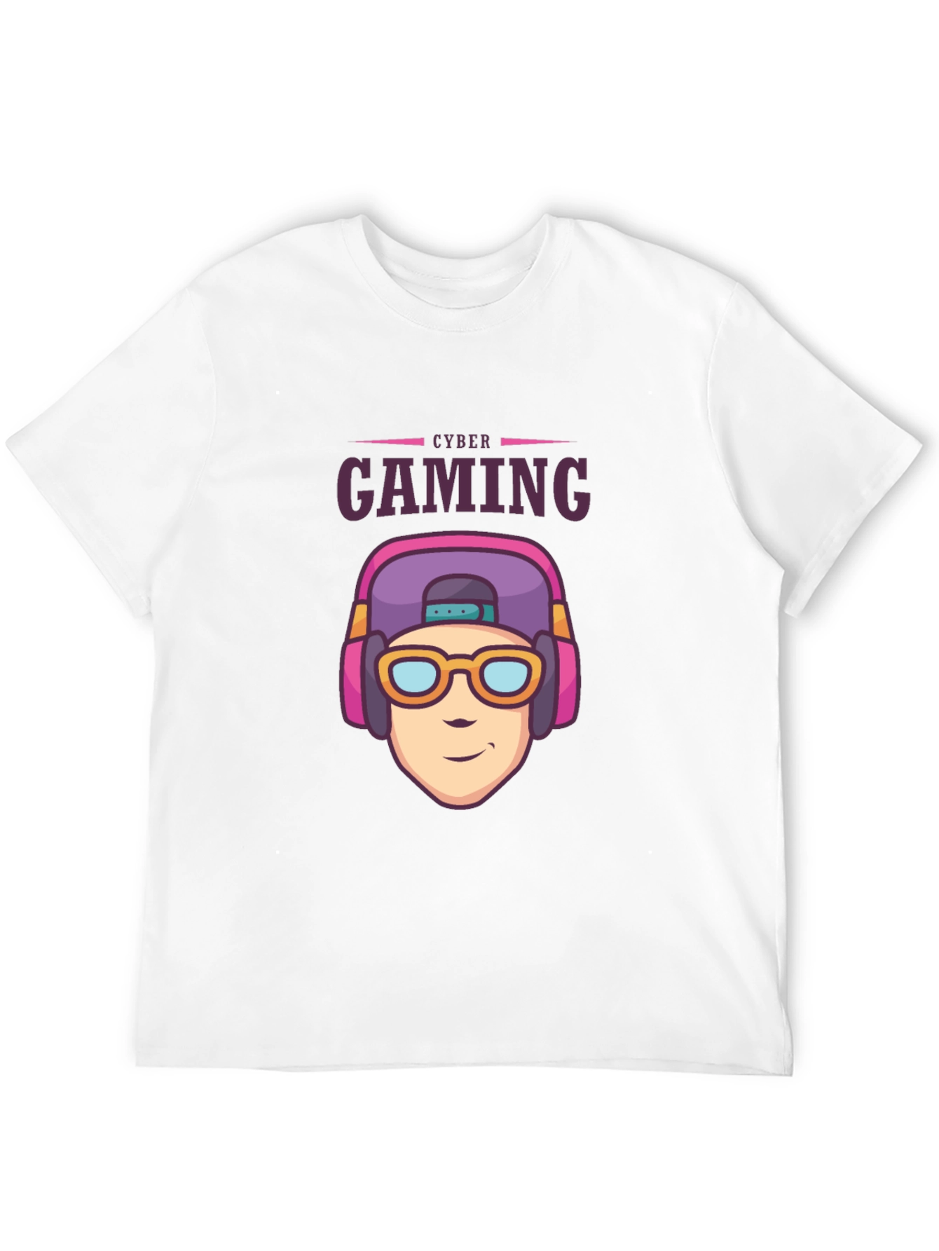 Black Cyber Gaming Black T-Shirt - Gamer Style view 12
