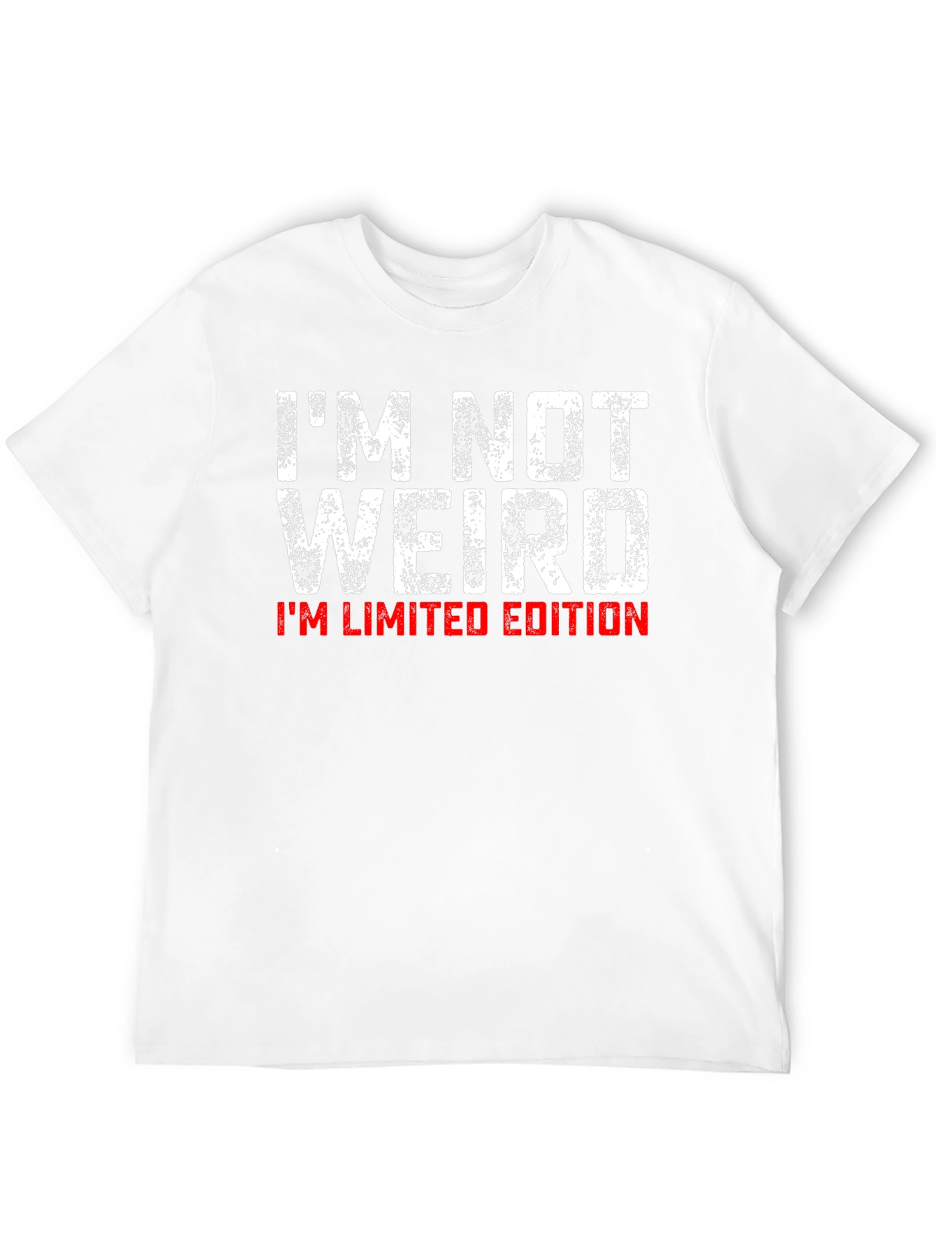 Black I'm Not Weird, I'm Limited Edition T-Shirt view 12