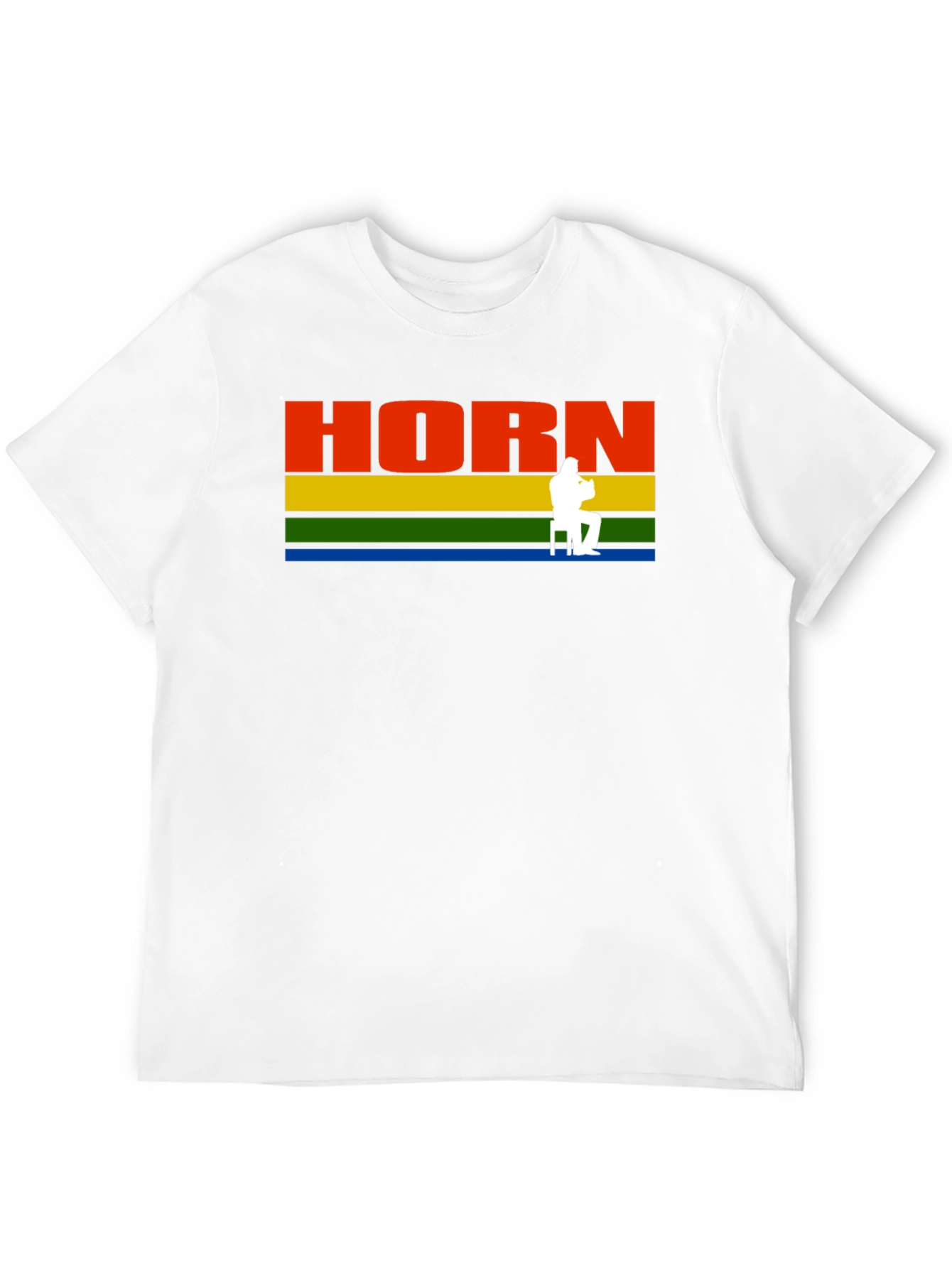 Black HORN Graphic Tee view 12
