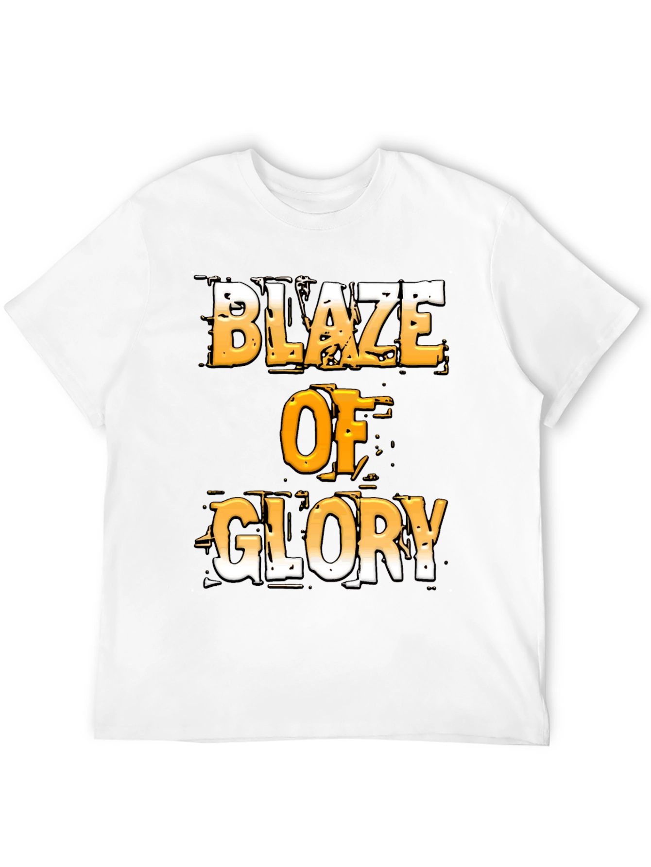 Black Blaze of Glory Graphic T-Shirt - Bold Design view 12
