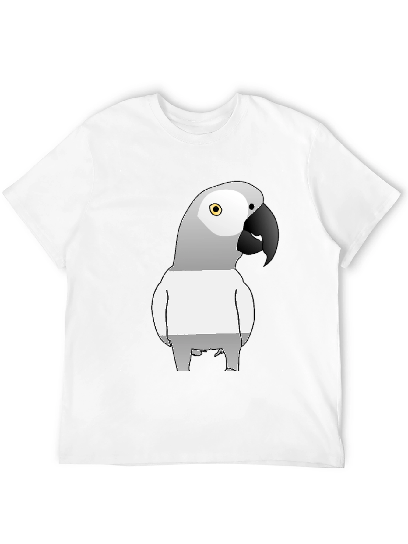 Black Parrot Graphic T-Shirt - Stylish Bird Lover Tee view 12