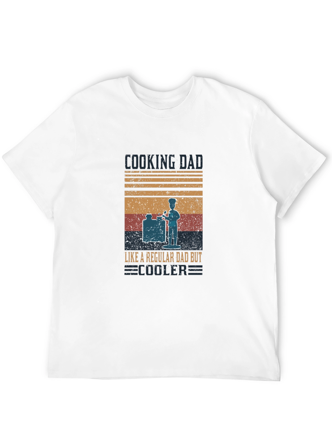 Black Cooking Dad T-Shirt view 12