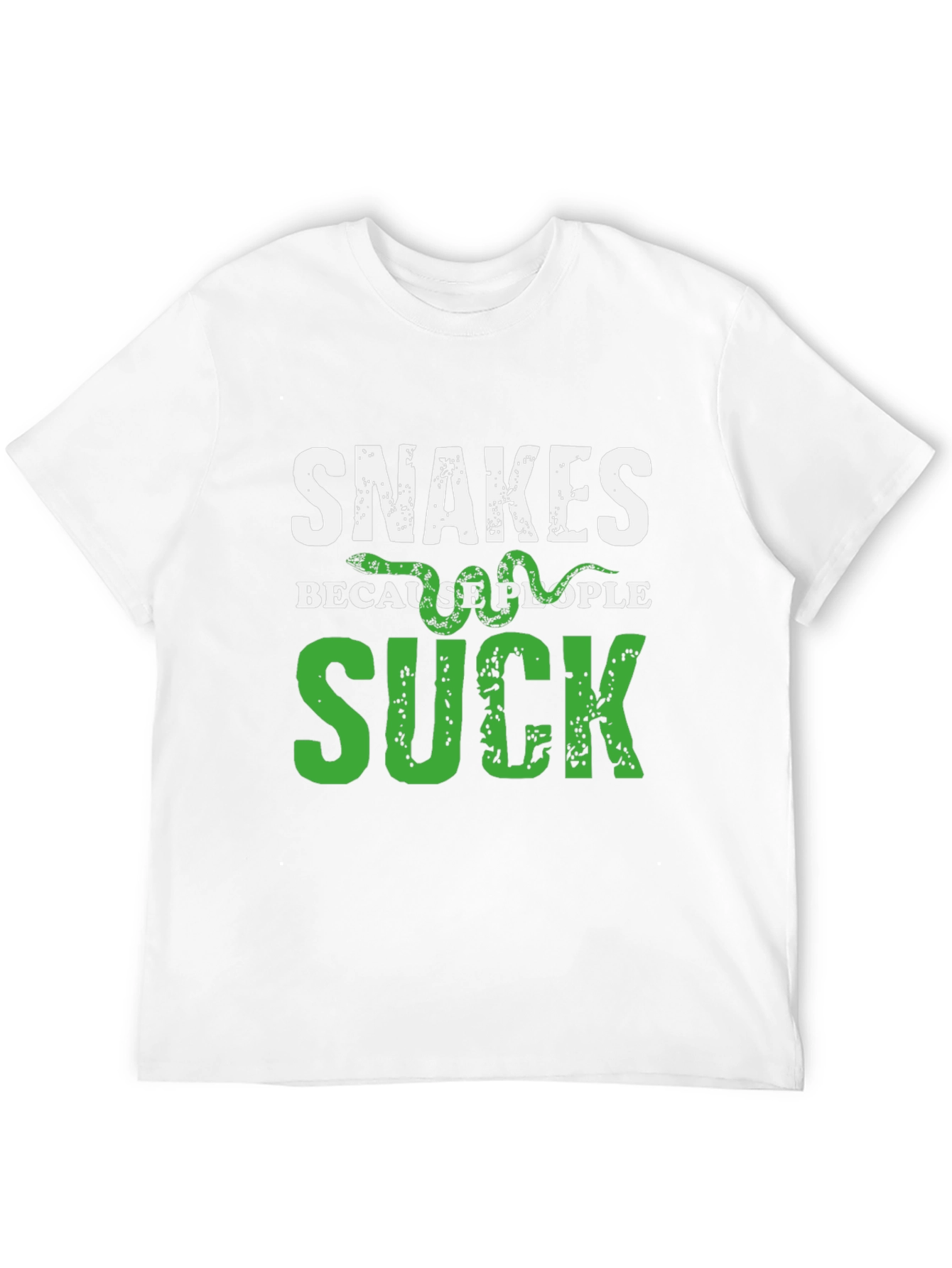 Black Snakes Because People Suck T-Shirt view 12