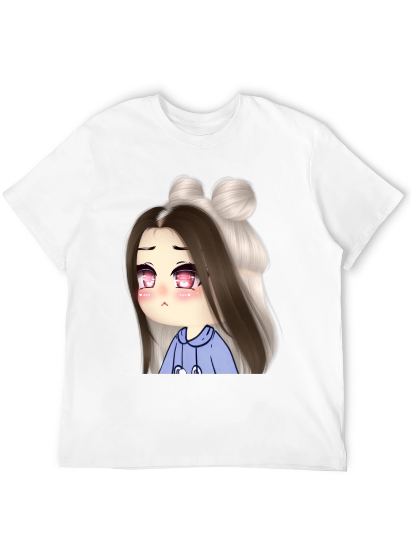 Black Anime Girl Graphic Tee - Unique Design view 12