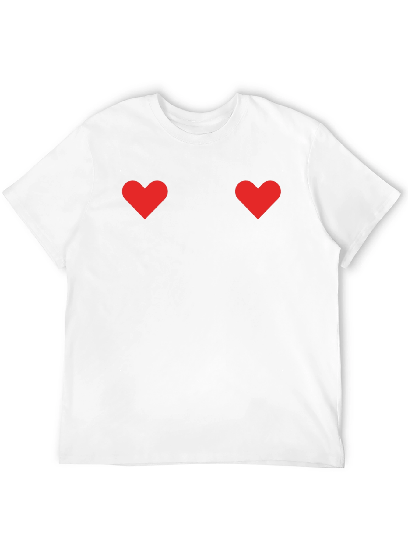 Black Heart Tee - Valentine's Black T-Shirt view 12