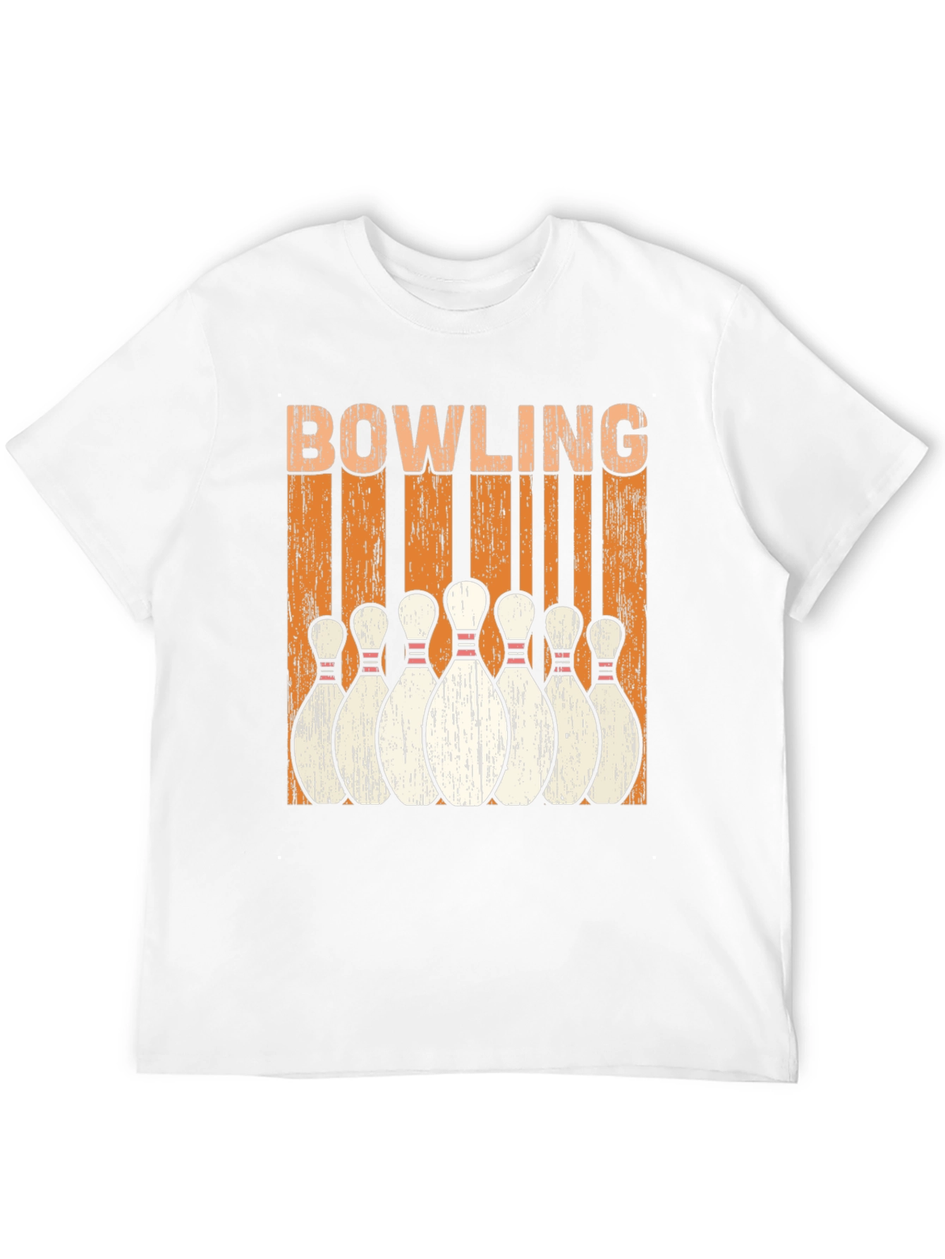 Black Bowling Pins Graphic T-Shirt view 12