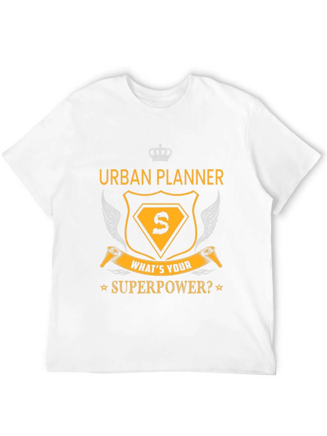 Black Urban Planner Superpower T-Shirt view 12